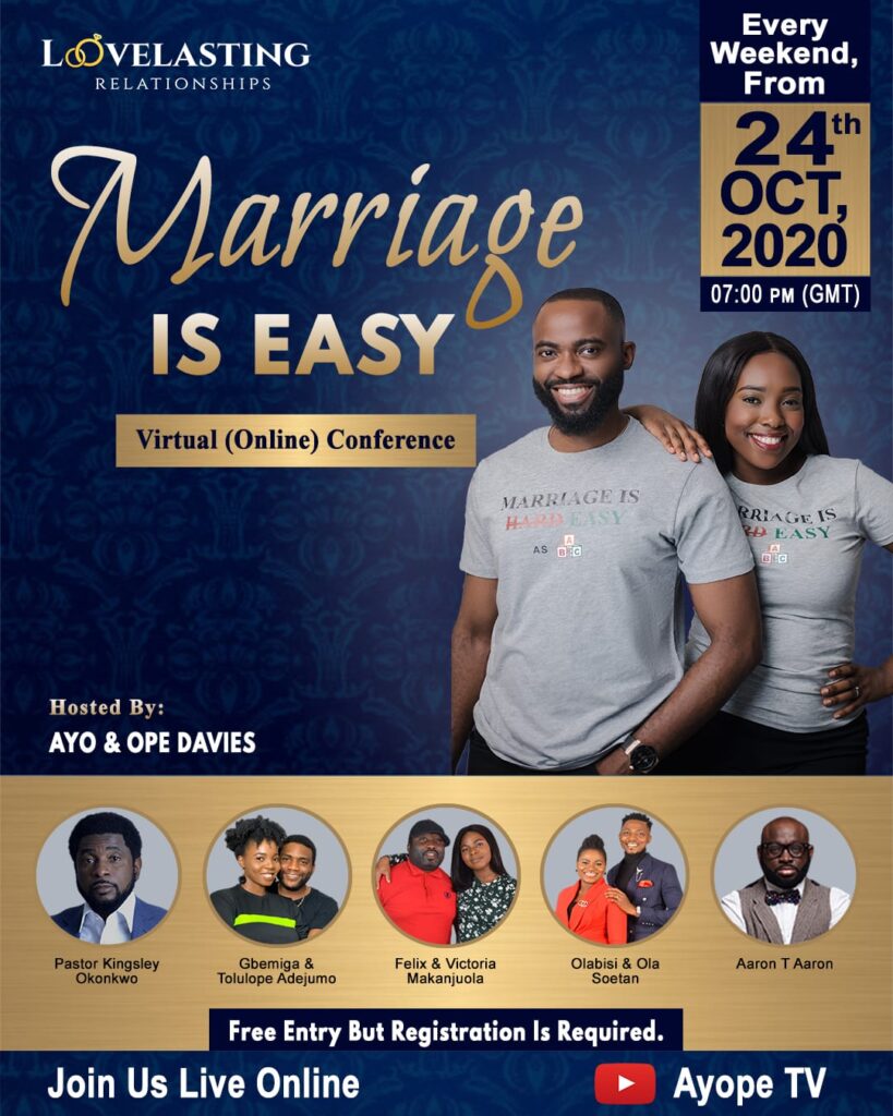 Marriage is Easy Conference- Bundle – Ayope Davies